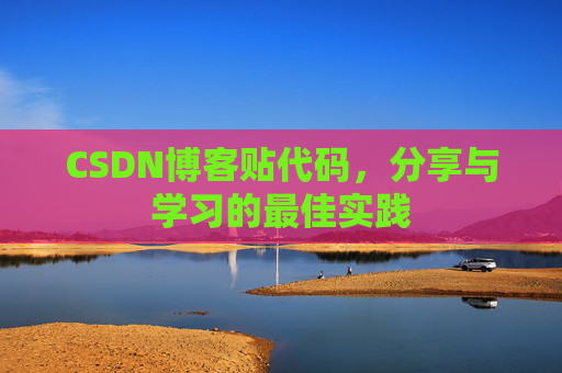CSDN博客贴代码，分享与学习的最佳实践